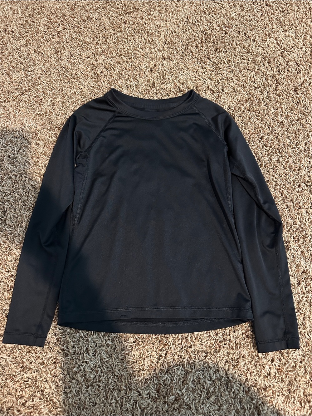 all in motion Black Long Sleeve Performance Top
